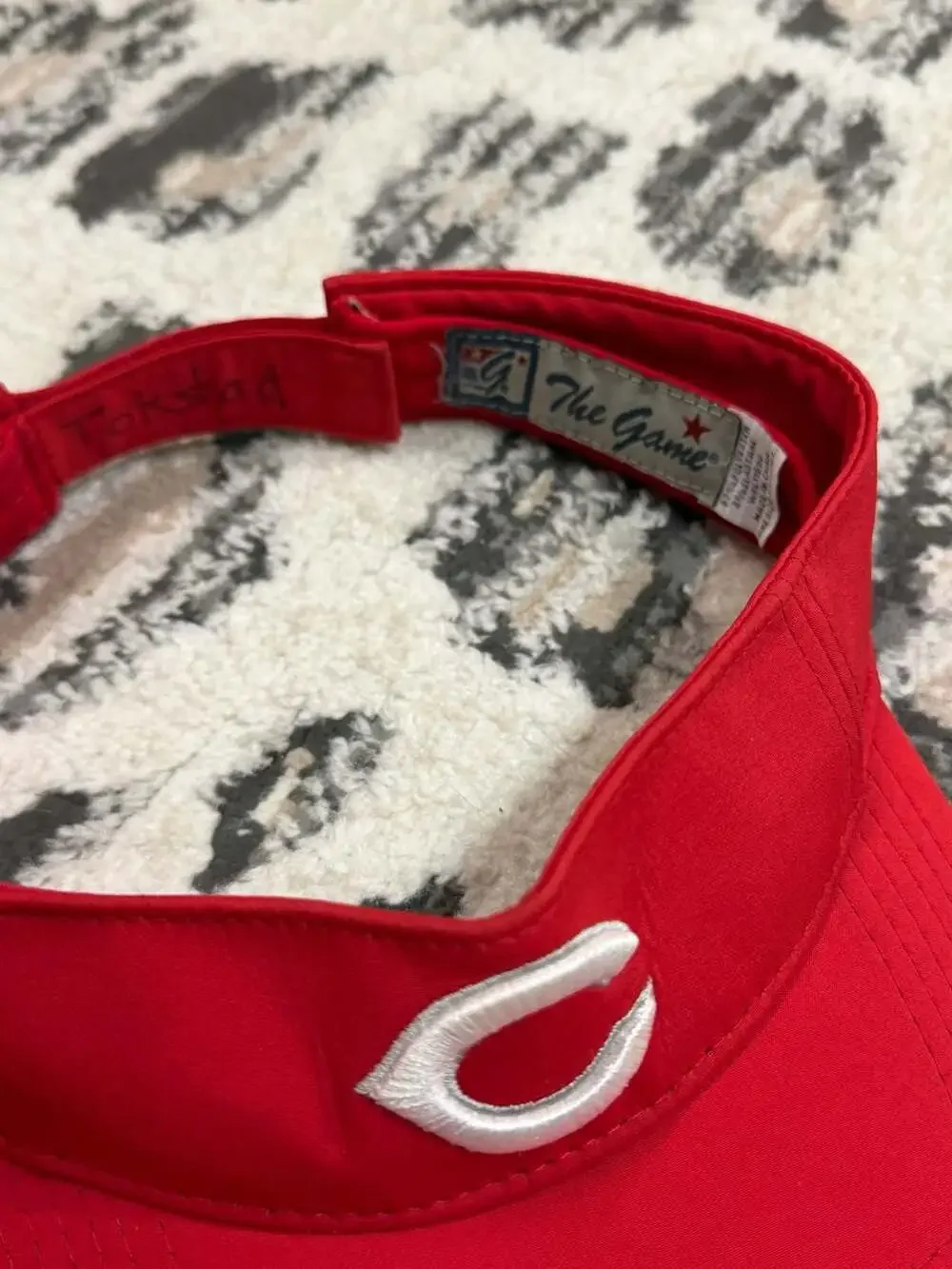 The Game Cincinnati Reds Adjustable Athletic Visor (Set of 2)